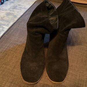 Lucky Brand Black Ankle Booties
